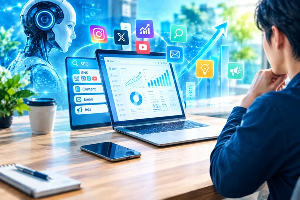 AIマーケティングとは?AI時代に負けないためのマーケティング手法を徹底解説