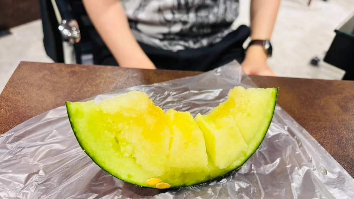 本日の食後のデザートは🍈✨