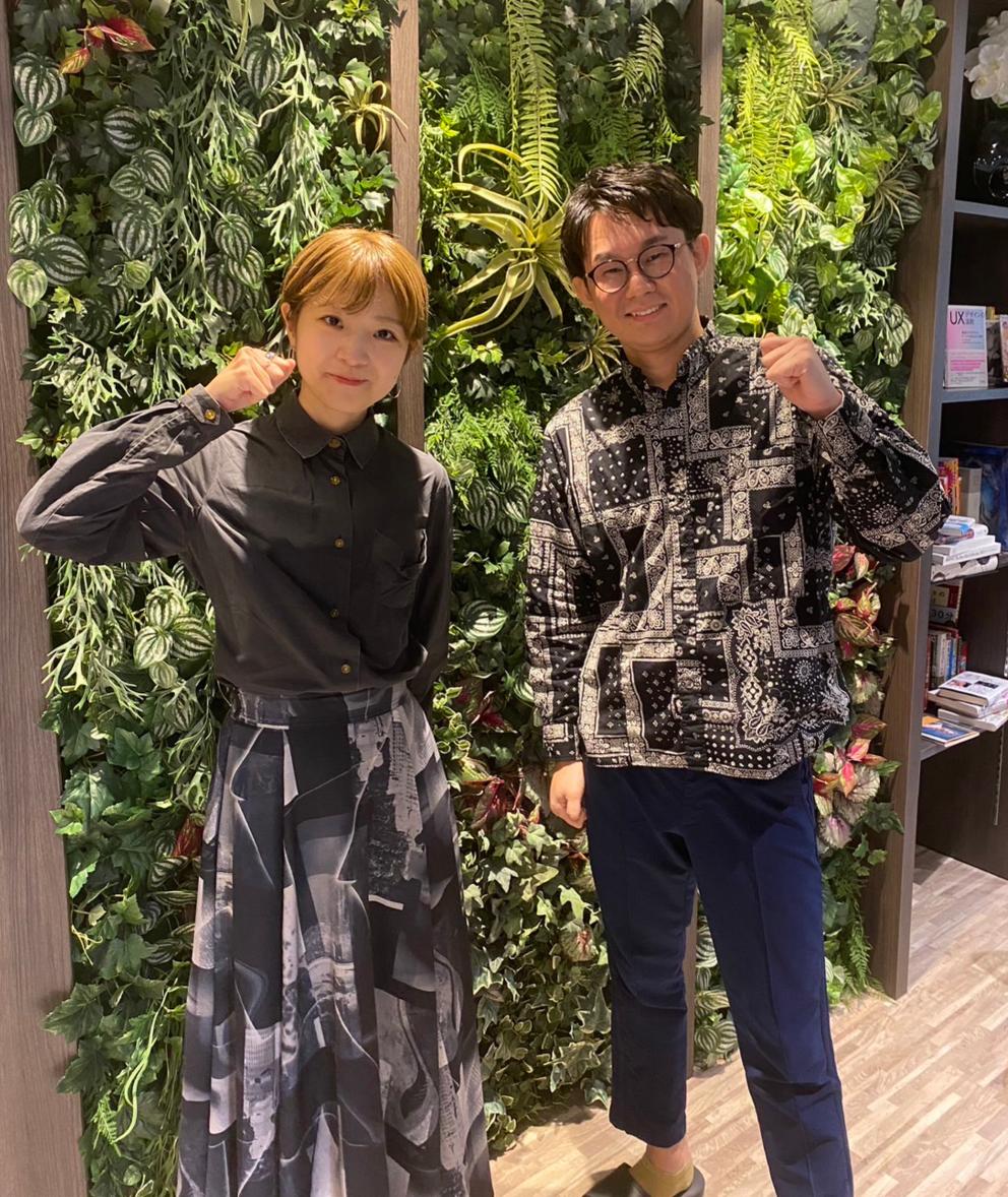 来訪シリーズ～！ロゴデザイナーの関様！