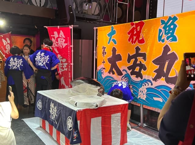 DRM合同BBQ 〜ドフラミンゴがマグロを見守る夜!?笑〜