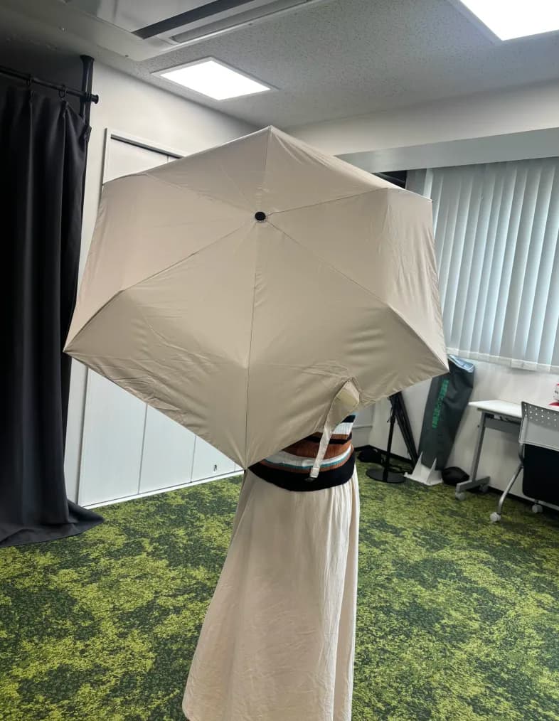 【時差投稿】山下さんの日傘事情 ☂️