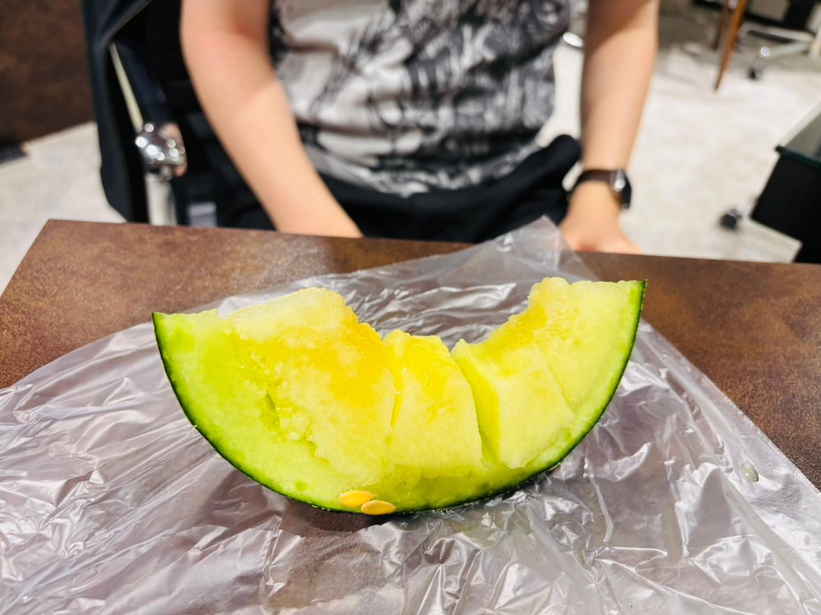 本日の食後のデザートは🍈✨