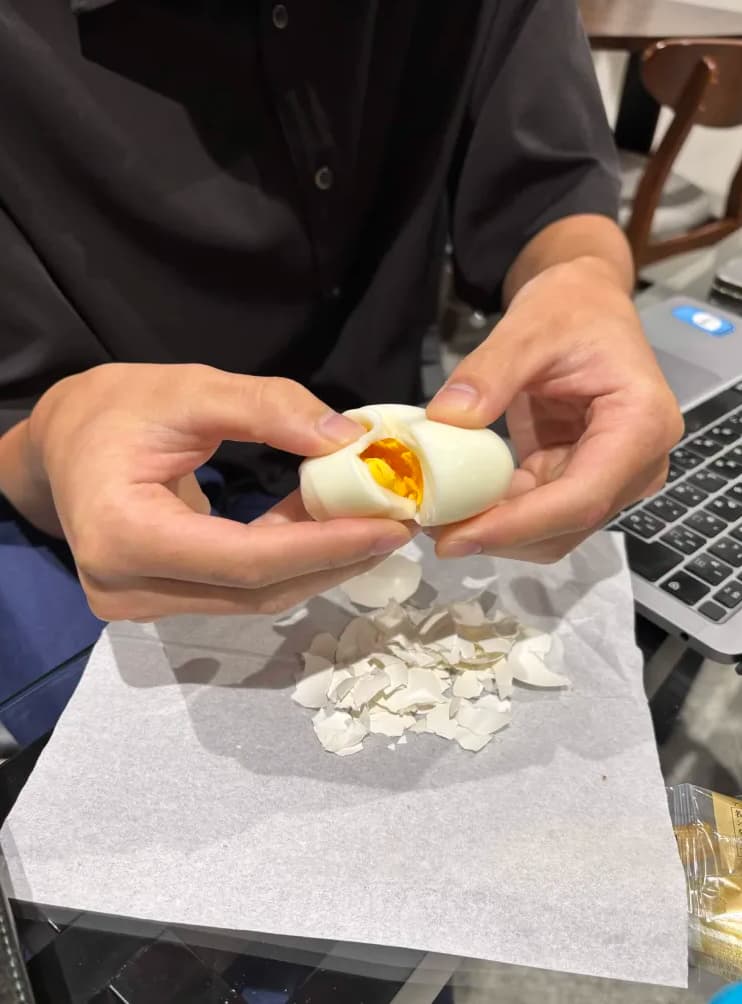シルバーウィーク前のゆで卵講座🍳