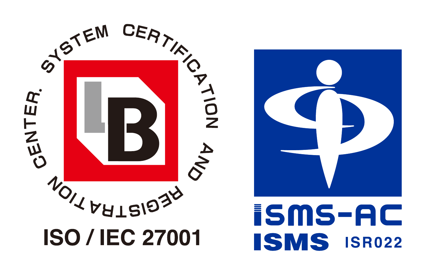 ベターリビング ISO/IEC 27001認証マーク・ISMS-AC認定シンボル（ISR022）