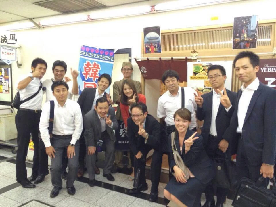 韓国料理店を営んでいた頃、常連のお客様と